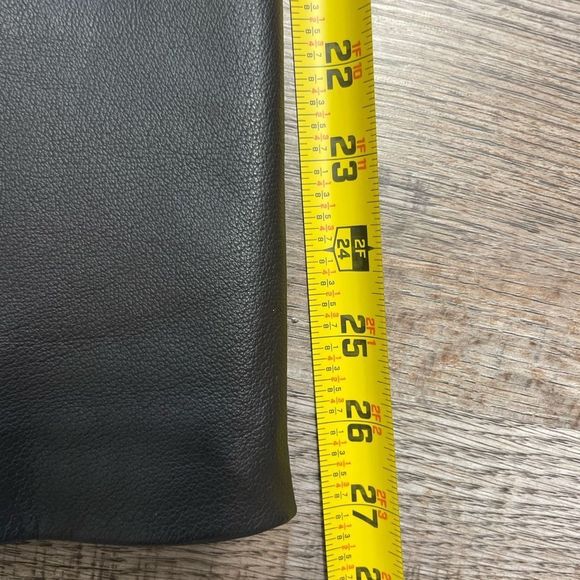 Women's Leather Coat by East Fifth: Medium Tall - Picture 8 of 11